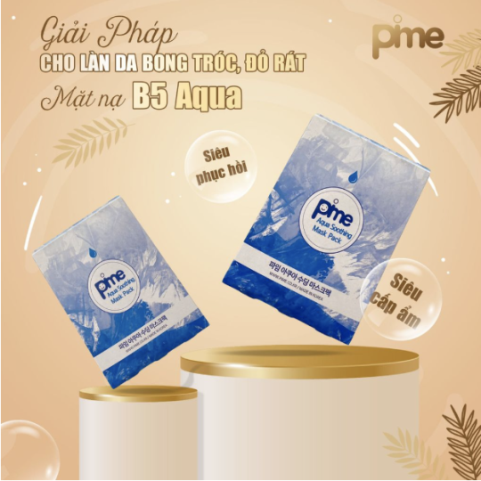 Mặt nạ dịu nhẹ - Pime Aqua Soothing Mask Pack